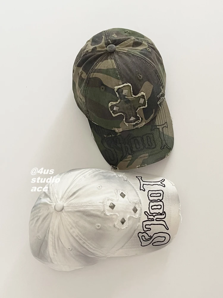 Retro baseball cap women's 2025 spring and summer new street soft top letter embroidery cap men
Retro baseball cap women's 2025 spring and summer new street soft top letter embroidery cap men