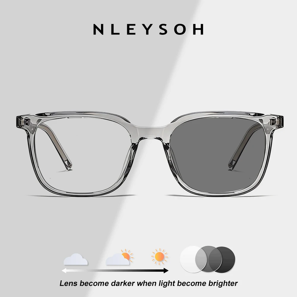 NLEYSOH Square Luxury Man Reading Glasses Anti Blue Light Photochromic Glasses Frames Myopia Woman Prescription Eyeglasses
NLEYSOH Square Luxury Man Reading Glasses Anti Blue Light Photochromic Glasses Frames Myopia Woman Prescription Eyeglasses