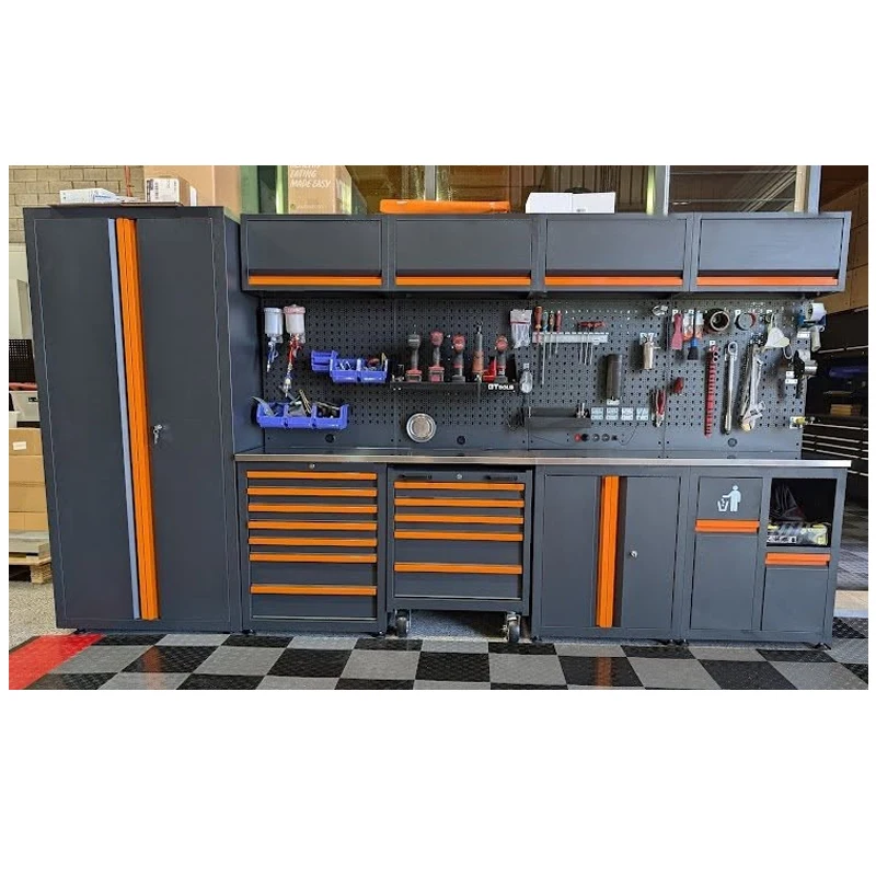 Combination Tool Cabinet, Multifunctional Workshop Workstation, Customizable OEM, Modular, Used for Maintenance and Auto Repair
Combination Tool Cabinet, Multifunctional Workshop Workstation, Customizable OEM, Modular, Used for Maintenance and Auto Repair