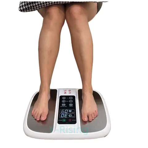 Tera P90 Foot Massager Stainless Steel Terahertz PEMF Instrument For Home Clinic Bioresonance Technology