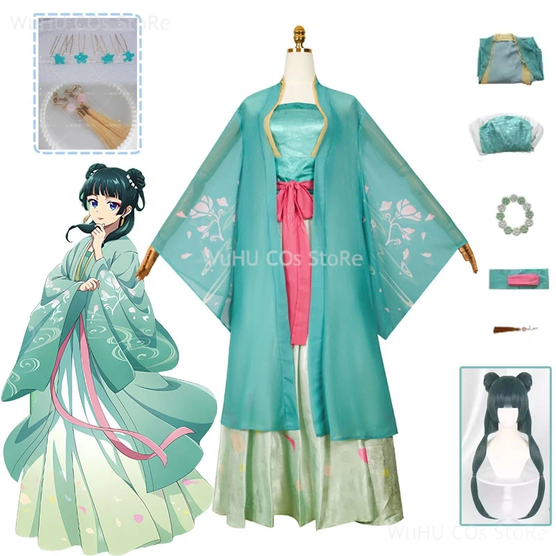 The Apothecary Diaries S2 Mao Mao Maomao Cosplay Costume Wig Anime Cosplay Hanfu Ancient Traditional Dress Fancy Women Suit 2025
The Apothecary Diaries S2 Mao Mao Maomao Cosplay Costume Wig Anime Cosplay Hanfu Ancient Traditional Dress Fancy Women Suit 2025
