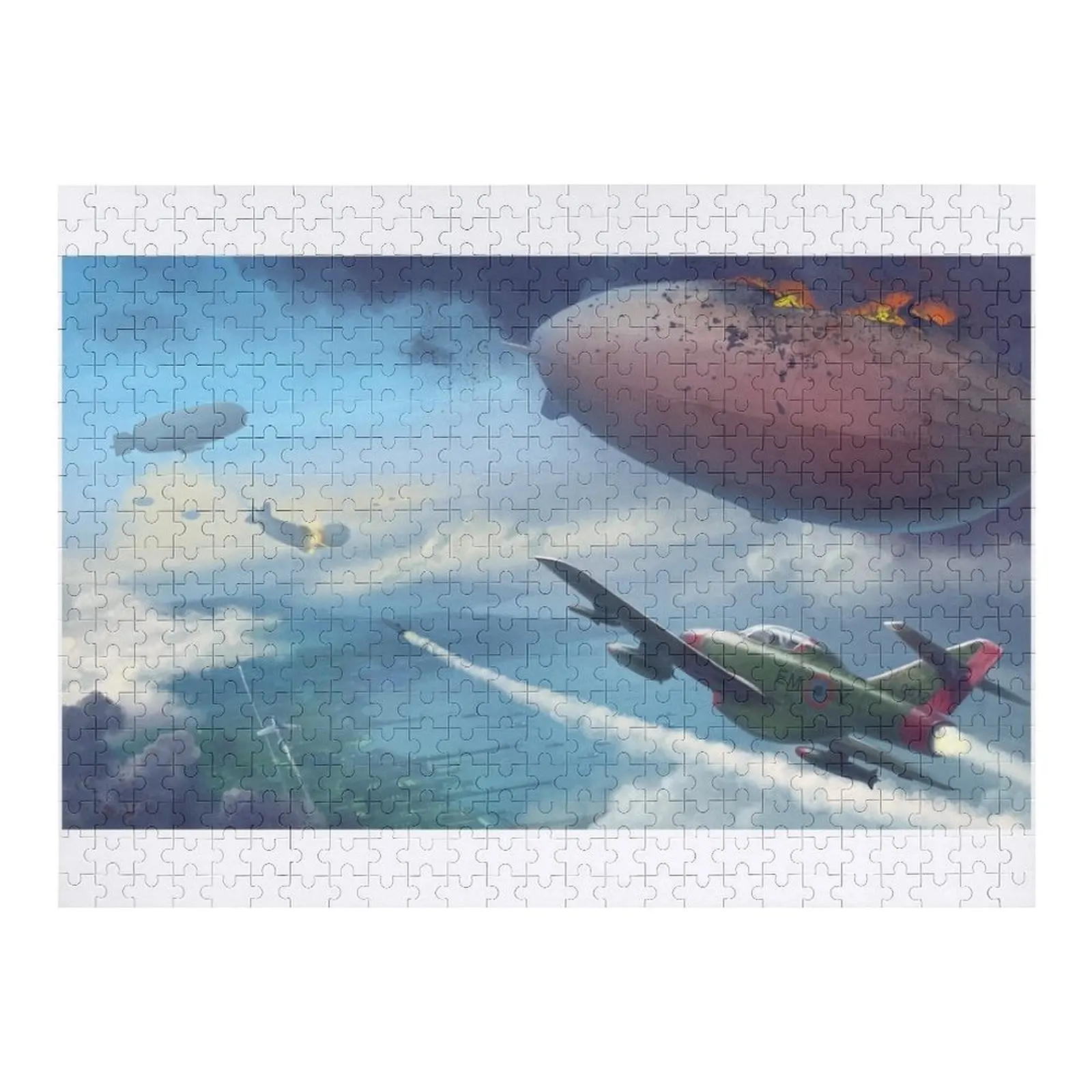 Airship Dogfight Jigsaw Puzzle Woodens For Adults Customizable Child Gift Personalized Wooden Name Puzzle
Airship Dogfight Jigsaw Puzzle Woodens For Adults Customizable Child Gift Personalized Wooden Name Puzzle