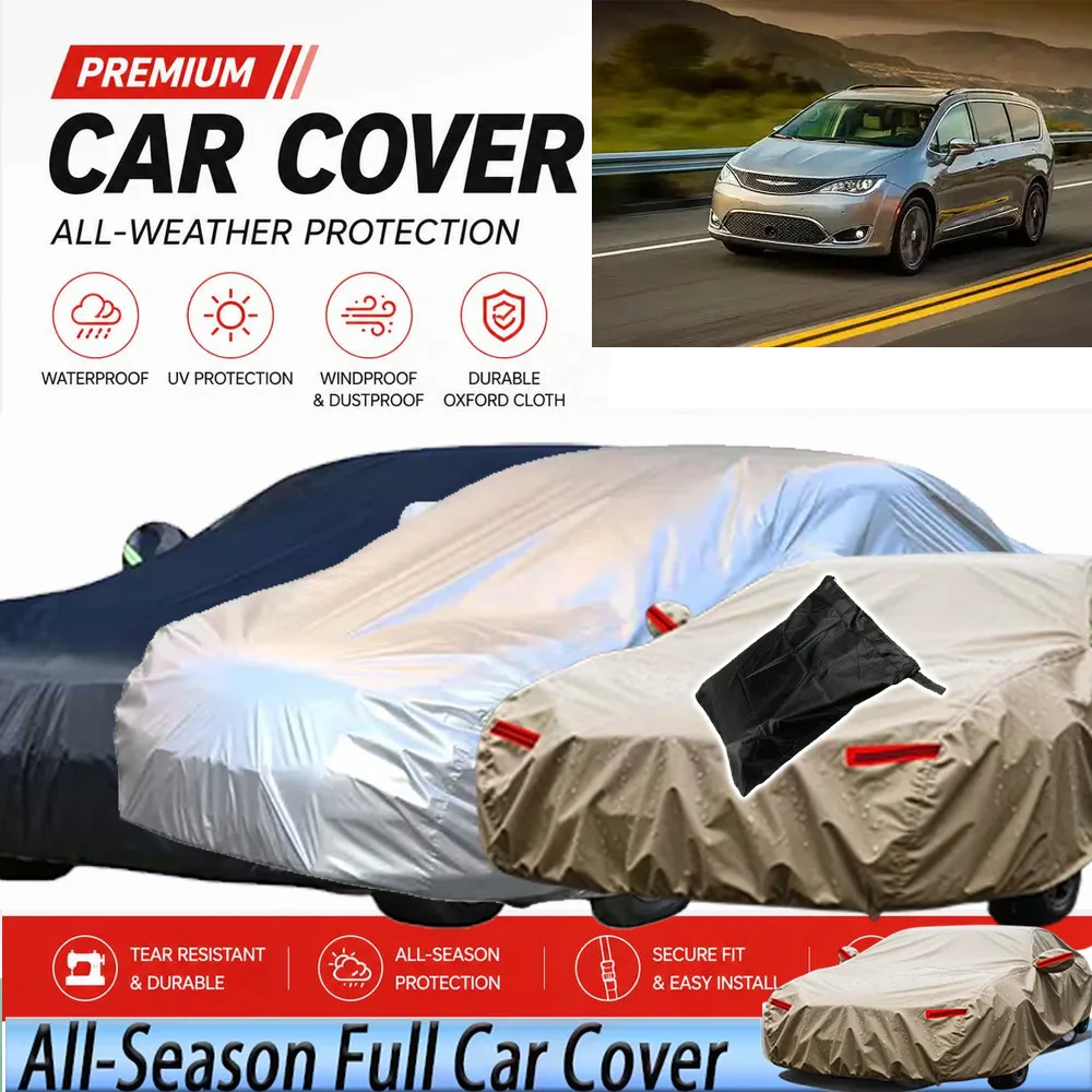 Outdoor Protection Full Car Cover Snow Cover Sunshade Waterproof Dustproof Exterior For Chrysler Pacifica 2017 2018 2019 2022
Outdoor Protection Full Car Cover Snow Cover Sunshade Waterproof Dustproof Exterior For Chrysler Pacifica 2017 2018 2019 2022