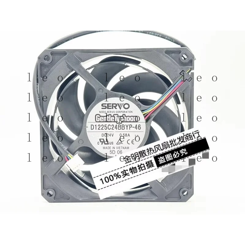 GG 1 pcs for SERVO D1225C24BBYP-46 24V 0.58A speed control chassis cooling fan 12CM
GG 1 pcs for SERVO D1225C24BBYP-46 24V 0.58A speed control chassis cooling fan 12CM
