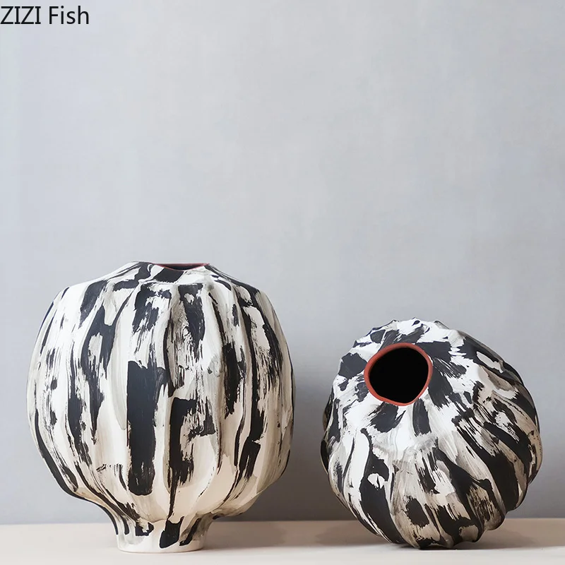 Керамическая ваза в стиле классической китайской живописи тушью, ретро-кашпо, настольное украшение, для цветочных композиций, эстетичный декор для комнаты
Керамическая ваза в стиле классической китайской живописи тушью, ретро-кашпо, настольное украшение, для цветочных композиций, эстетичный декор для комнаты