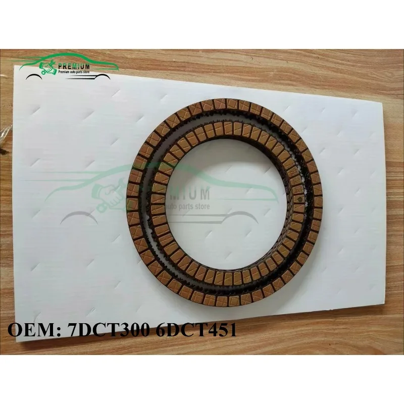New 7DCT300 6DCT451 Auto Transmission Clutch Plate Repair Kit Friction Kit Fits for Ford Volvo Great Wall Dana
New 7DCT300 6DCT451 Auto Transmission Clutch Plate Repair Kit Friction Kit Fits for Ford Volvo Great Wall Dana