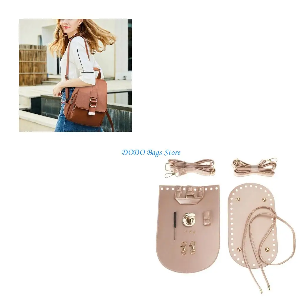 Принадлежности для изготовления сумок из искусственной кожи Регулируемый плечевой ремень для вязаного крючком рюкзака
Принадлежности для изготовления сумок из искусственной кожи Регулируемый плечевой ремень для вязаного крючком рюкзака