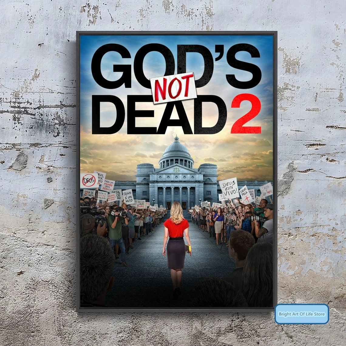 2 (2016) фильм «God's Not Dead 2», постер, Обложка, фото, печать на холсте, настенное искусство, домашний декор (без рамки)
2 (2016) фильм «God's Not Dead 2», постер, Обложка, фото, печать на холсте, настенное искусство, домашний декор (без рамки)