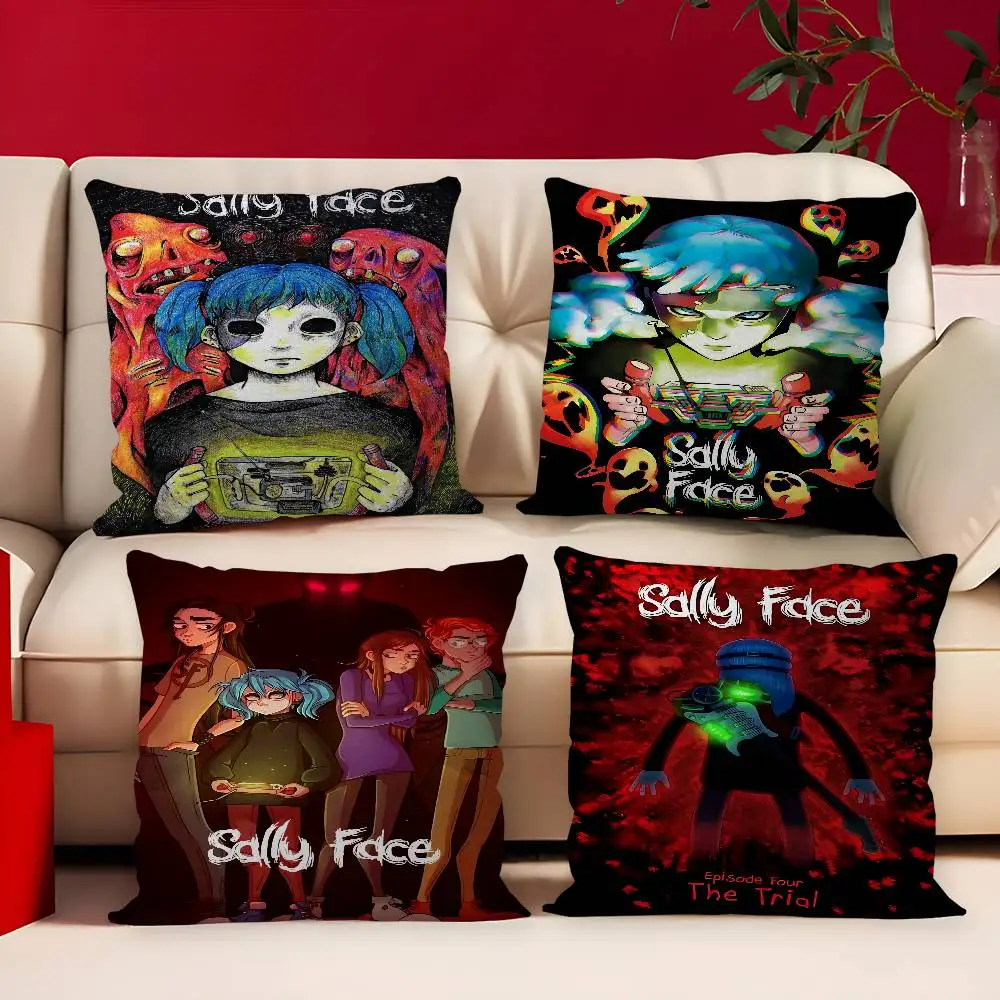 Sally Face Game Pillow Gift Home Office Decoration Bedroom Sofa Car Cushion Cover case 45x45
Sally Face Game Pillow Gift Home Office Decoration Bedroom Sofa Car Cushion Cover case 45x45