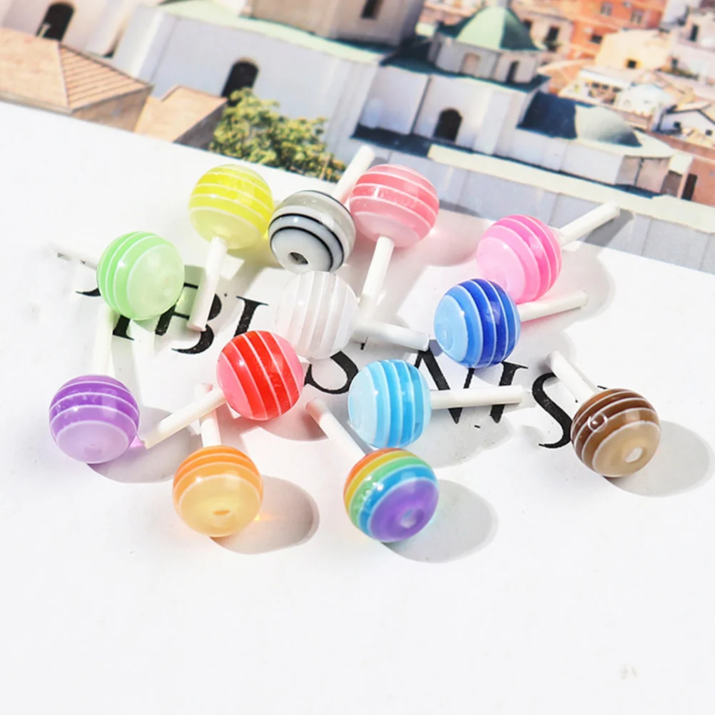 25Pcs Mini Lollipops Simulated Colorful Decorations Photo Props for Mini House Realistic Bright Sugar-Loaf Adornment Compact
25Pcs Mini Lollipops Simulated Colorful Decorations Photo Props for Mini House Realistic Bright Sugar-Loaf Adornment Compact