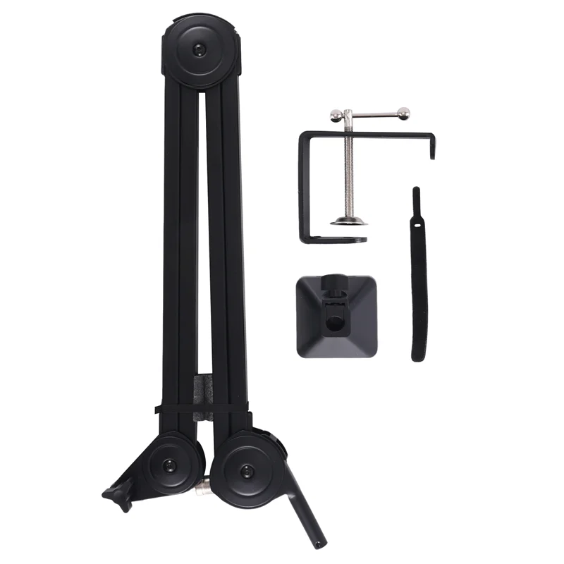 Microphone Arm Stand Heavy Duty Adjustable Mic Suspension Scissor Arm Stand For Voice Recording Style B-B60B
Microphone Arm Stand Heavy Duty Adjustable Mic Suspension Scissor Arm Stand For Voice Recording Style B-B60B