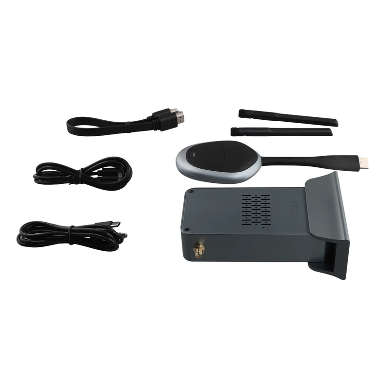 1Set Wireless Same Screen Device 4K VGA Converter Adapter Support 2.4/5Ghz Plastic
1Set Wireless Same Screen Device 4K VGA Converter Adapter Support 2.4/5Ghz Plastic