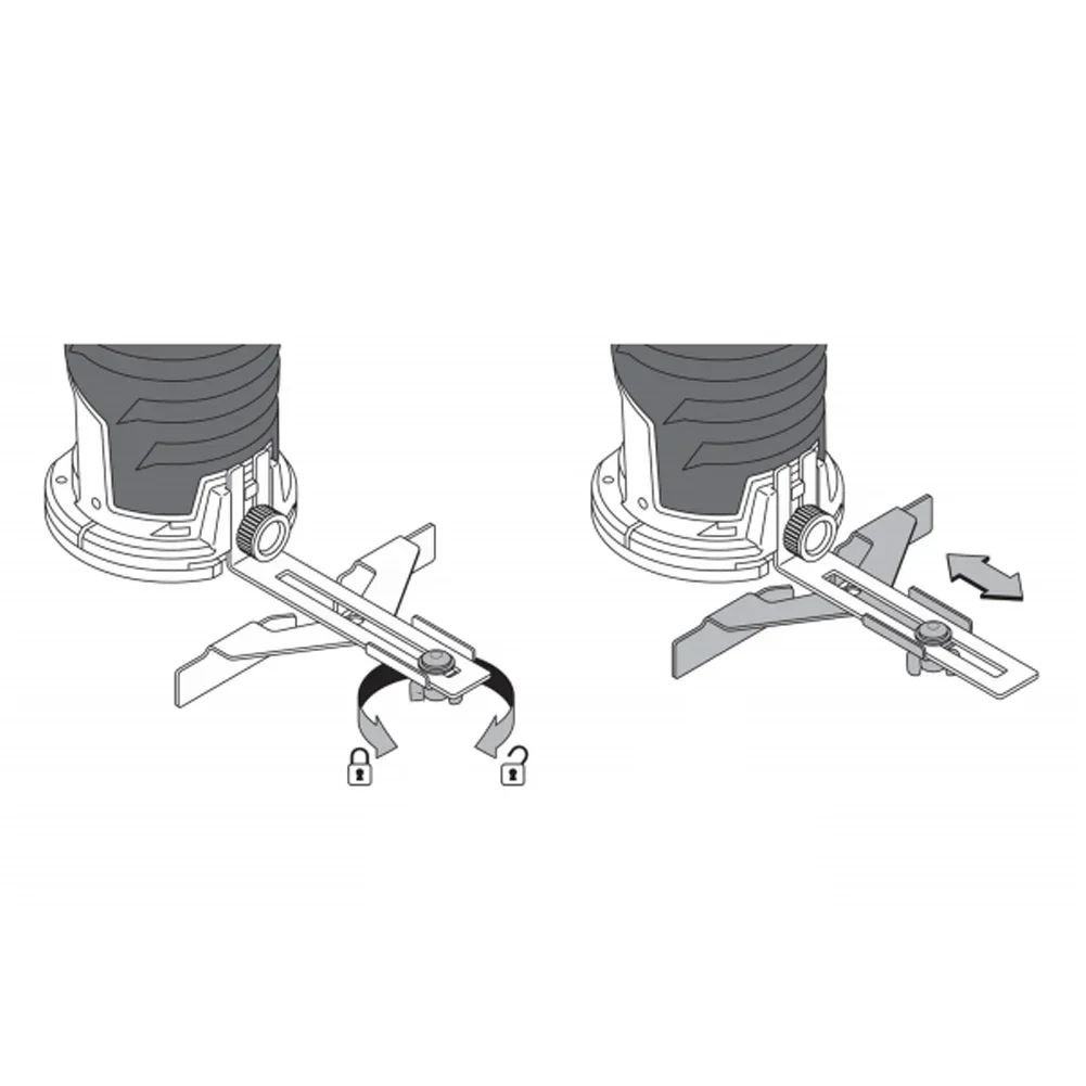 Trimming Machine Parts Improved Stability and Control Metal Edge Guide for MKT 3701 3703 3709 Trimming Machine
Trimming Machine Parts Improved Stability and Control Metal Edge Guide for MKT 3701 3703 3709 Trimming Machine