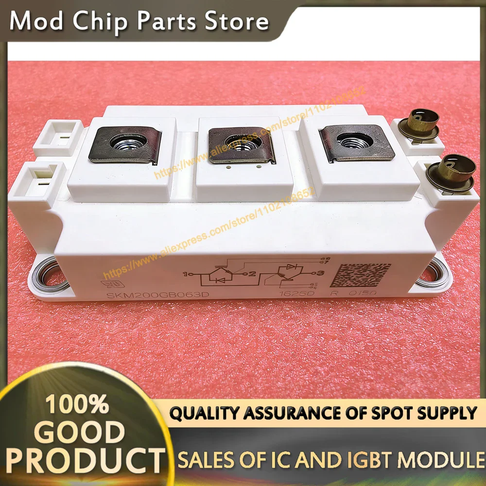 SKM150GB063D SKM200GB063D SKM300GB063D SKM400GB063D SKM600GB063D NEW MODULE
SKM150GB063D SKM200GB063D SKM300GB063D SKM400GB063D SKM600GB063D NEW MODULE