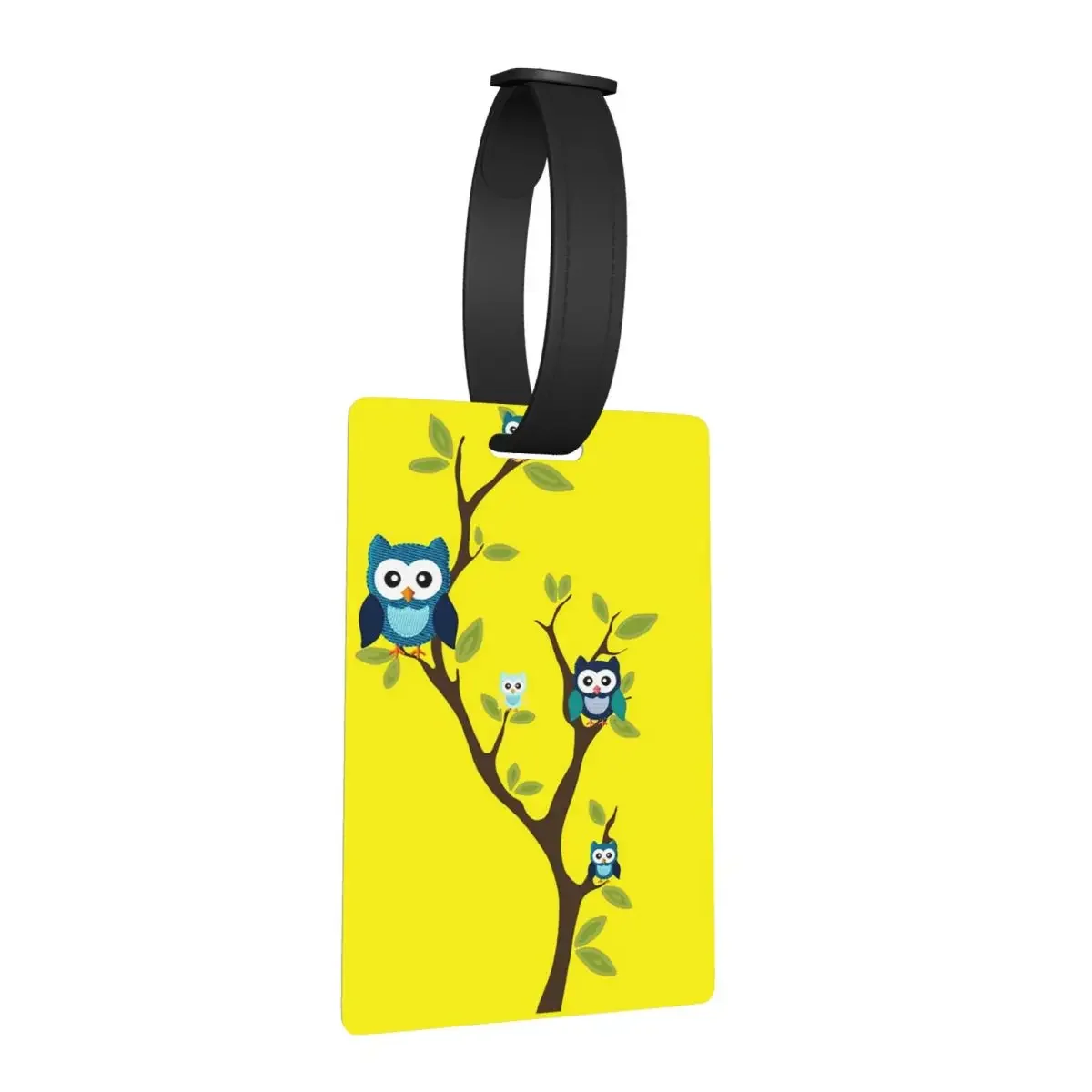 Owl In Tree Yellow Luggage Tags Suitcase Accessories Travel Cute Baggage Boarding Tag Label Holder ID Name Address
Owl In Tree Yellow Luggage Tags Suitcase Accessories Travel Cute Baggage Boarding Tag Label Holder ID Name Address