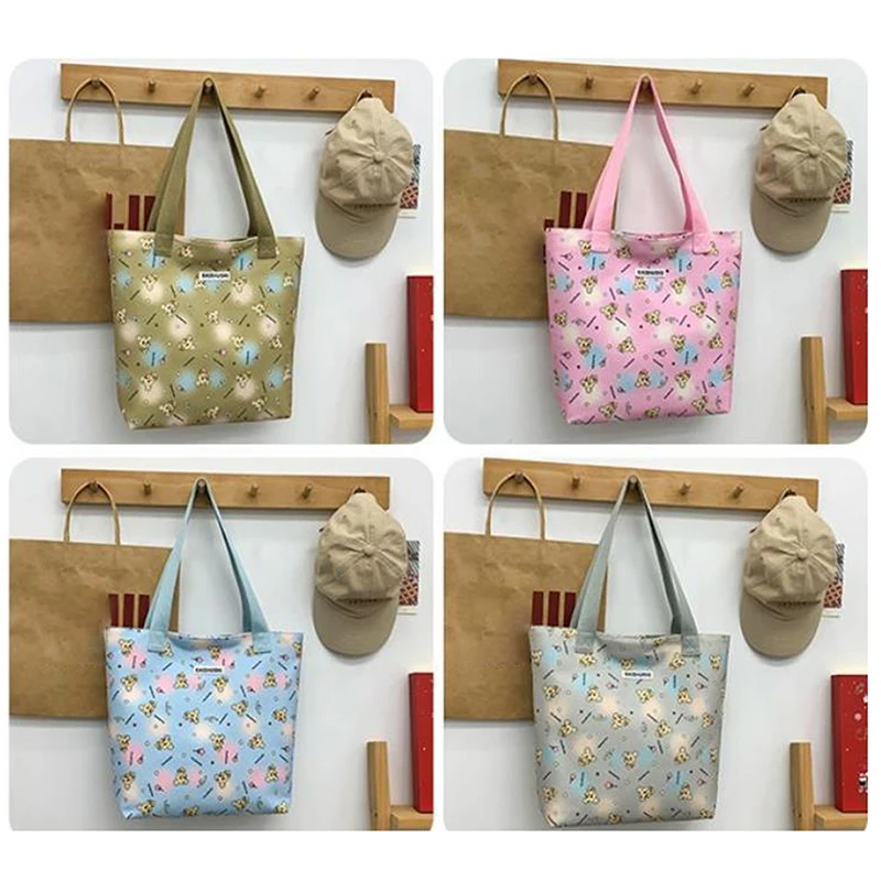 Cartoon Print Large Capacity Versatile Shoulder Bag Reusable Picnic Travel Work Tote Bag
Cartoon Print Large Capacity Versatile Shoulder Bag Reusable Picnic Travel Work Tote Bag