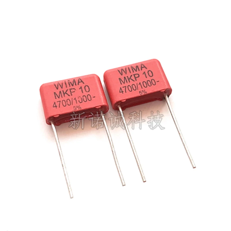 Конденсатор плёнки WIMA 1000 В 472 мкФ 4700PF 4n7 472J 0,0047 MKP10 шаг 10 мм, 5 шт./50 шт.
Конденсатор плёнки WIMA 1000 В 472 мкФ 4700PF 4n7 472J 0,0047 MKP10 шаг 10 мм, 5 шт./50 шт.