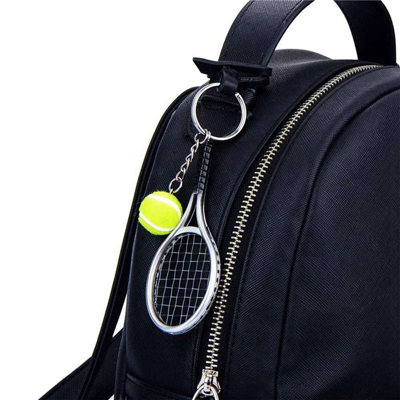 24Pcs Mini Tennis Racket Keychain Key Ring, Fashionable Tennis Ball Split Ring Keychain For Sport Lovers Team-Y18A
24Pcs Mini Tennis Racket Keychain Key Ring, Fashionable Tennis Ball Split Ring Keychain For Sport Lovers Team-Y18A