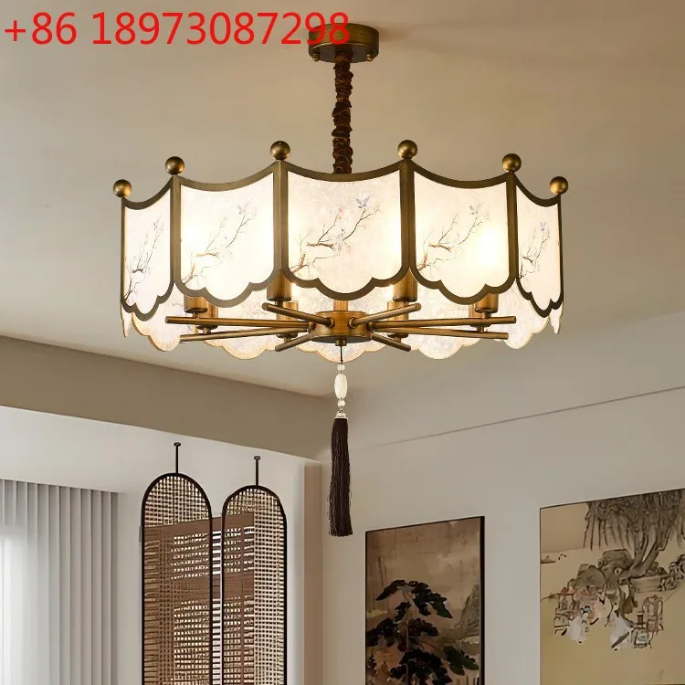 Living room chandelier Chinese style Zen restaurant new Chinese decorative light
Living room chandelier Chinese style Zen restaurant new Chinese decorative light