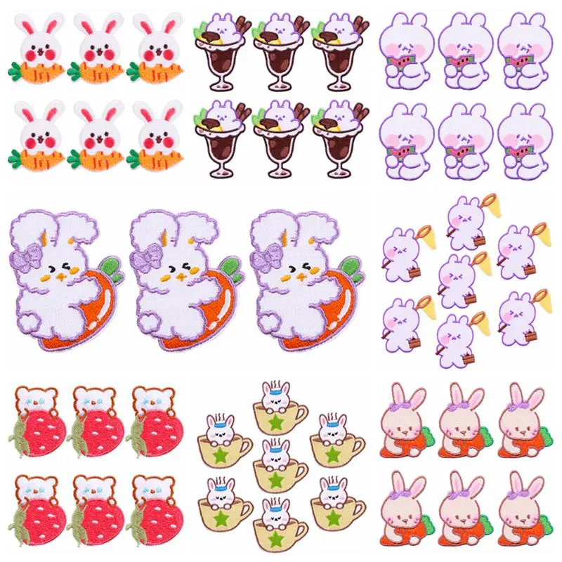10 шт. Мультяшные нашивки смешной кролик самоклеящиеся нашивки на одежду аппликация вышитые нашивки для одежды наклейки шитье сделай сам
10 шт. Мультяшные нашивки смешной кролик самоклеящиеся нашивки на одежду аппликация вышитые нашивки для одежды наклейки шитье сделай сам