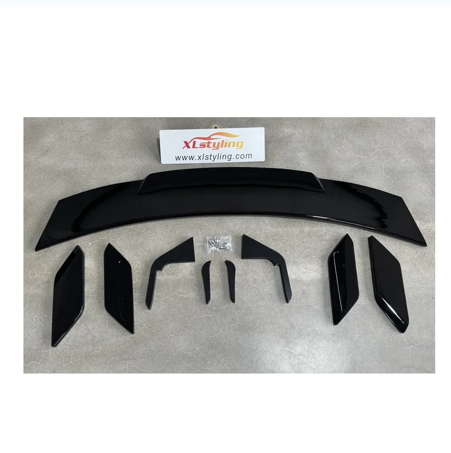 Car plastic bumper facelift conversion spoiler rear wing for 8MW G20 lci glossy black
Car plastic bumper facelift conversion spoiler rear wing for 8MW G20 lci glossy black
