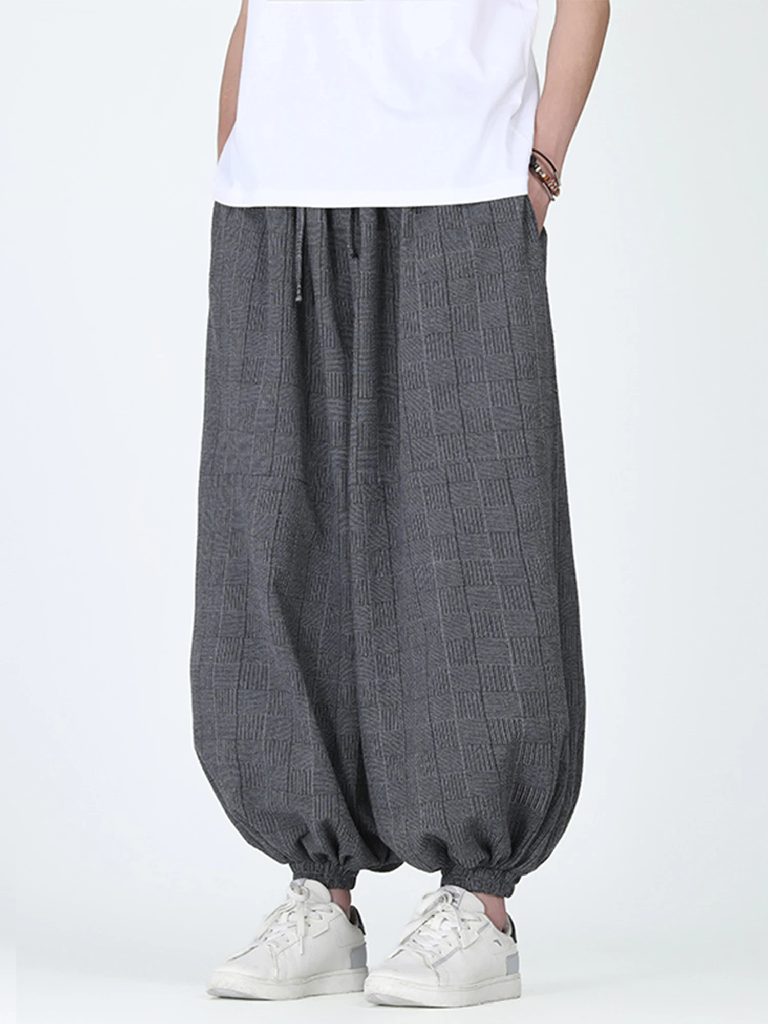 Мужские хлопковые брюки-карго свободного кроя, летние, новые, универсальные, дышащие, с эластичным поясом, фасона «фонарик», для похудения, высокого качества
Мужские хлопковые брюки-карго свободного кроя, летние, новые, универсальные, дышащие, с эластичным поясом, фасона «фонарик», для похудения, высокого качества