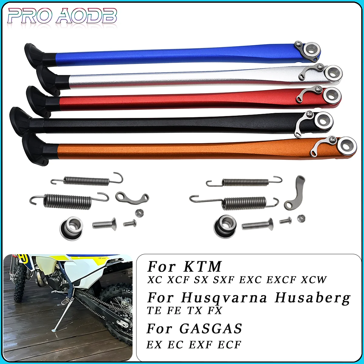 Motorcycle Accessories Parking Side Stand Kickstand For Husqvarna Husaberg GasGas TE FE FX 125-500 EX EC EXF EXC Dirt Bike
Motorcycle Accessories Parking Side Stand Kickstand For Husqvarna Husaberg GasGas TE FE FX 125-500 EX EC EXF EXC Dirt Bike