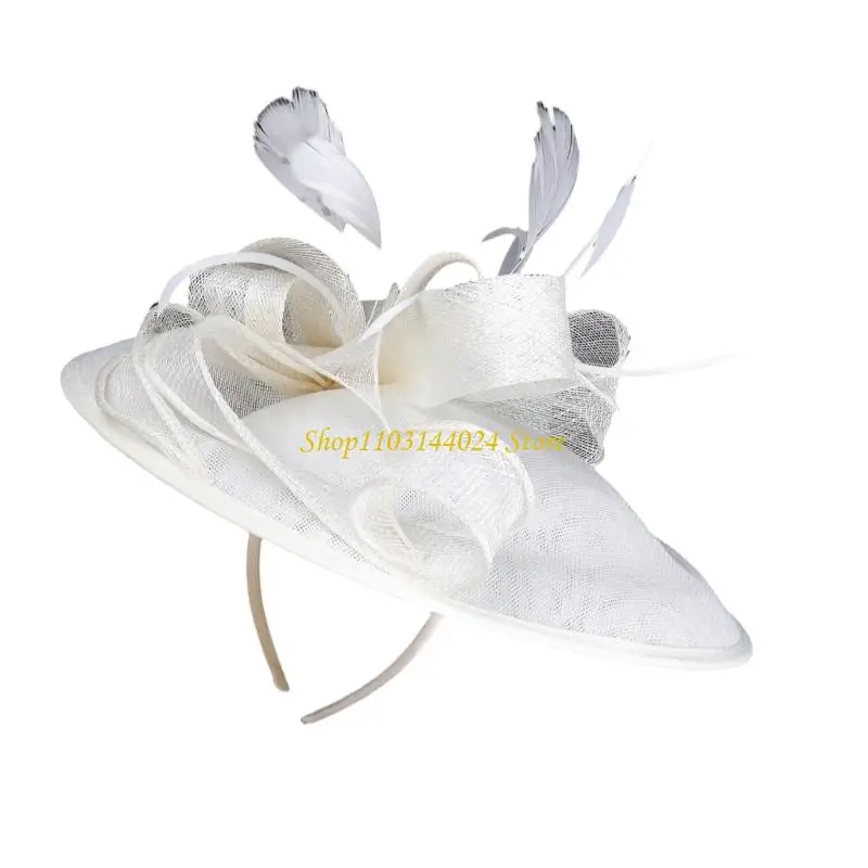 N5KE Contemporary Decorated Sinamay Headpiece With SlipOn Band Evening Wear
N5KE Contemporary Decorated Sinamay Headpiece With SlipOn Band Evening Wear