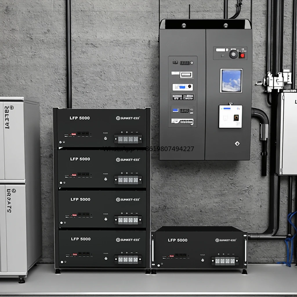 48V 100Ah LiFePO4 Lithium Battery 5kW Solar System Hybrid Grid Connection Home CAN Communication Port Smart BMS Split
48V 100Ah LiFePO4 Lithium Battery 5kW Solar System Hybrid Grid Connection Home CAN Communication Port Smart BMS Split