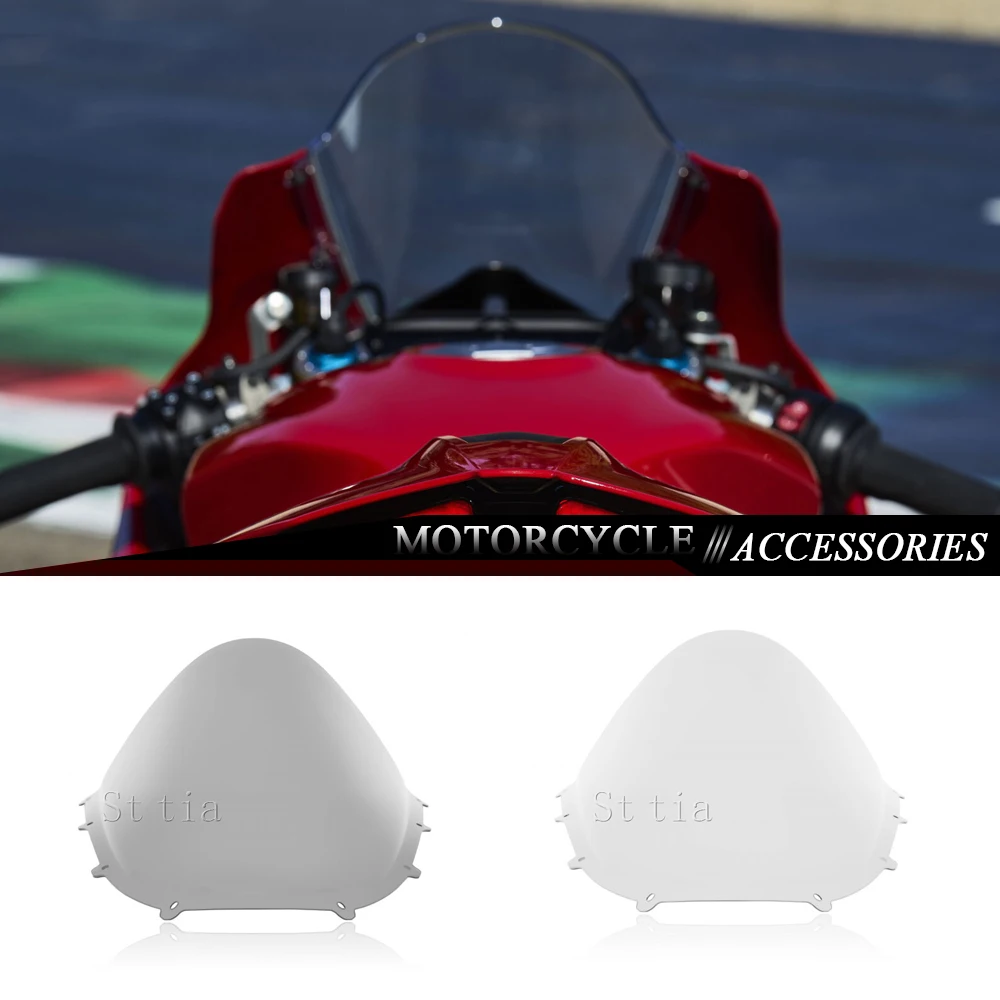 New PANIGALE V4 Motorcycle Windshield Deflector Protector Wind Screen Motorcycle Windscreen For Ducati Panigale V4 V4S V4R 2025
New PANIGALE V4 Motorcycle Windshield Deflector Protector Wind Screen Motorcycle Windscreen For Ducati Panigale V4 V4S V4R 2025