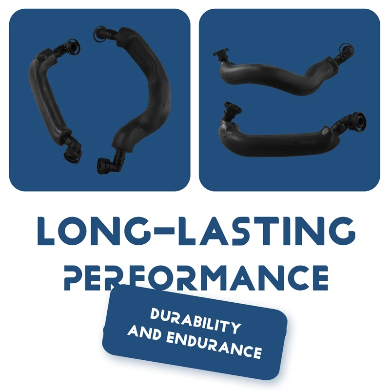 2X L+R Crankcase Breather Hose For BMW E60 545I E63 E64 645Ci E66 735Li 745Li X5 11617547185 11617547186
2X L+R Crankcase Breather Hose For BMW E60 545I E63 E64 645Ci E66 735Li 745Li X5 11617547185 11617547186