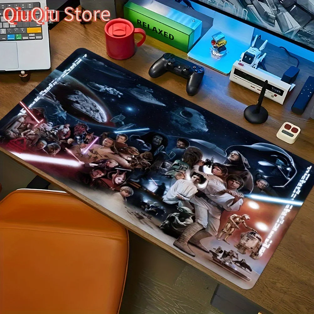1pc STAR WARS Mouse Pad & Desk Mat - Non-Slip Polyester Gaming Surface with Iconic Characters & Planets, Multi-Functional Keyboa
1pc STAR WARS Mouse Pad & Desk Mat - Non-Slip Polyester Gaming Surface with Iconic Characters & Planets, Multi-Functional Keyboa