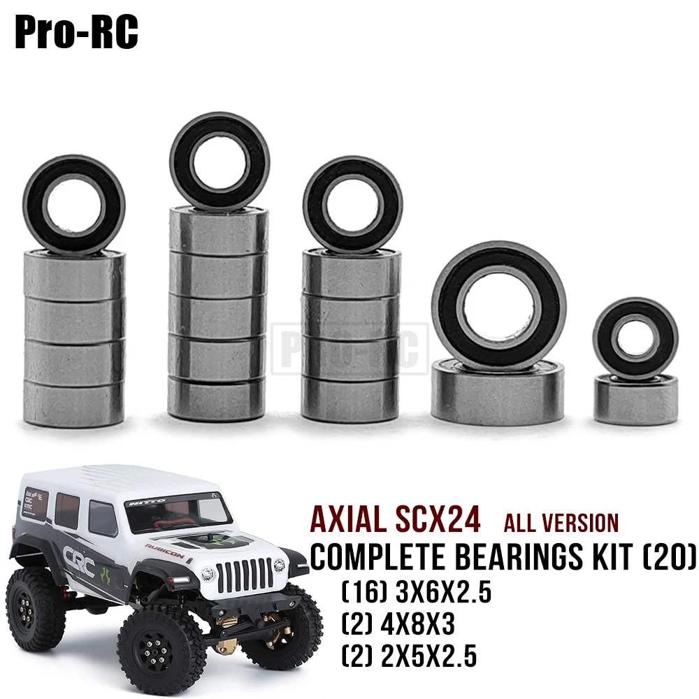 Для осевого 1/24 SCX24 полный комплект шарикоподшипников (20 шт.) все версии 1:24 радиоуправляемая мини-гусеничная деталь автомобиля
Для осевого 1/24 SCX24 полный комплект шарикоподшипников (20 шт.) все версии 1:24 радиоуправляемая мини-гусеничная деталь автомобиля