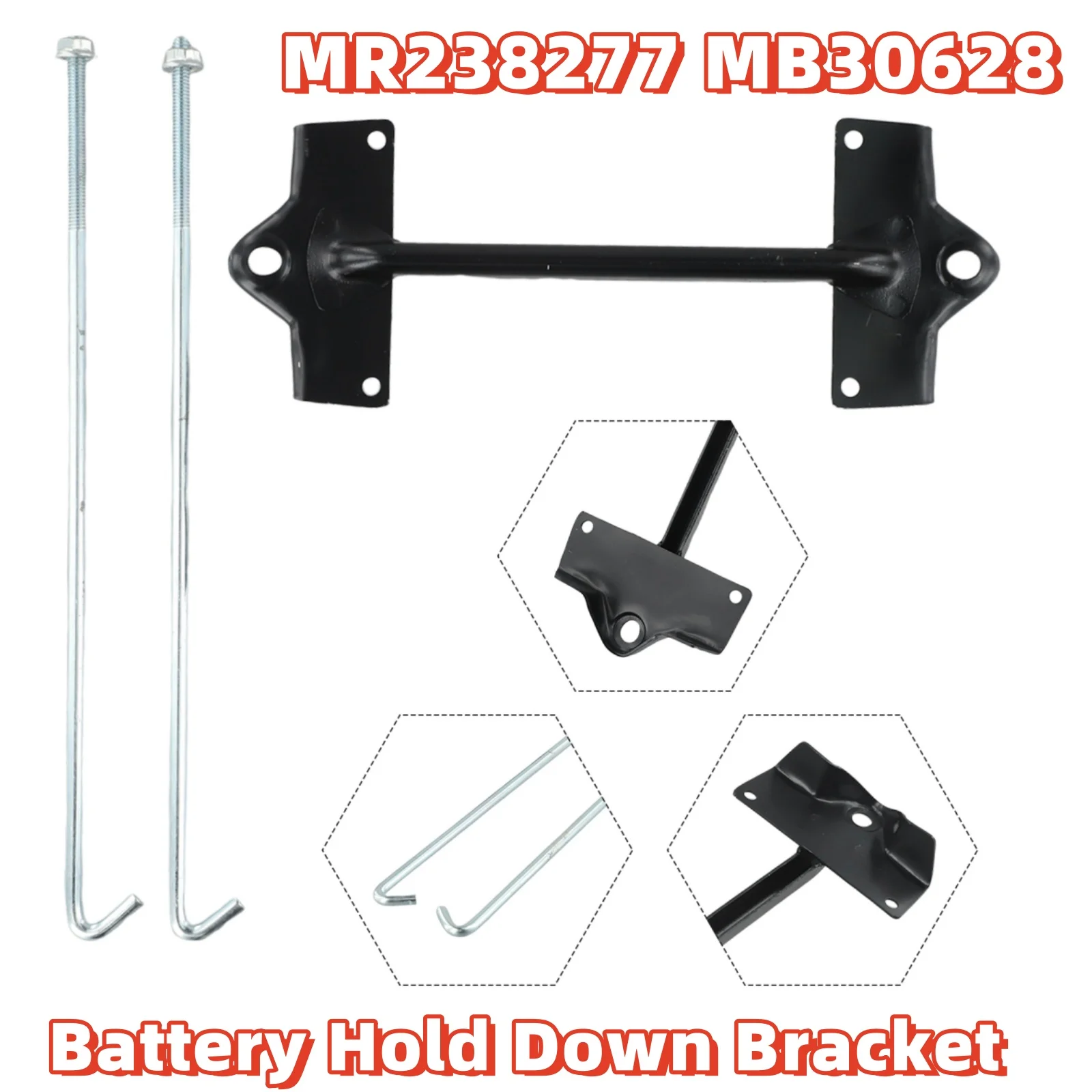 3x Battery Hold Down Bracket 2 Bolt MR238277 MB30628 For Lancer For Outlander For Eclipse for Cross For Grandis battery bracket
3x Battery Hold Down Bracket 2 Bolt MR238277 MB30628 For Lancer For Outlander For Eclipse for Cross For Grandis battery bracket