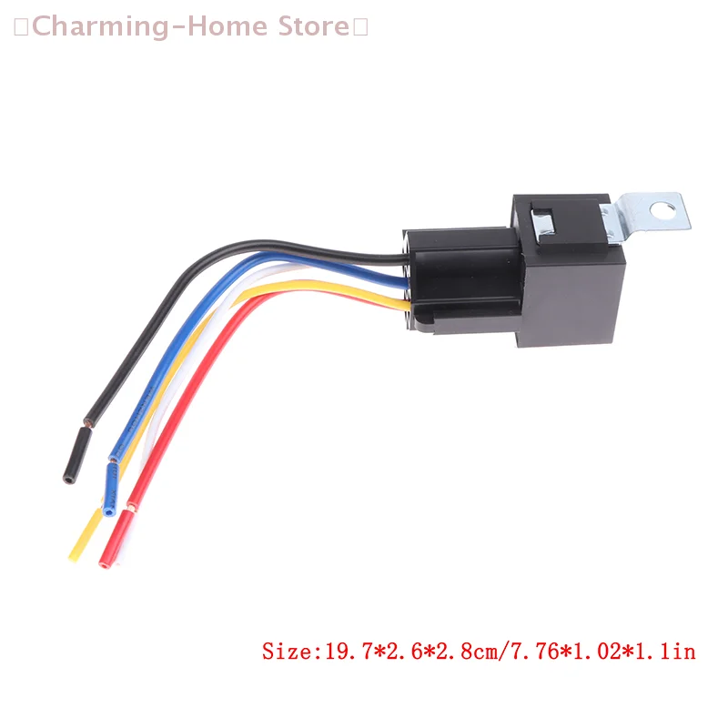 【M】12V 40A Car Truck Auto Automobile Automotive Relay With 5 Pin Socket 5 Wires For Car GPS Lamplight Fan Air Condition
【M】12V 40A Car Truck Auto Automobile Automotive Relay With 5 Pin Socket 5 Wires For Car GPS Lamplight Fan Air Condition