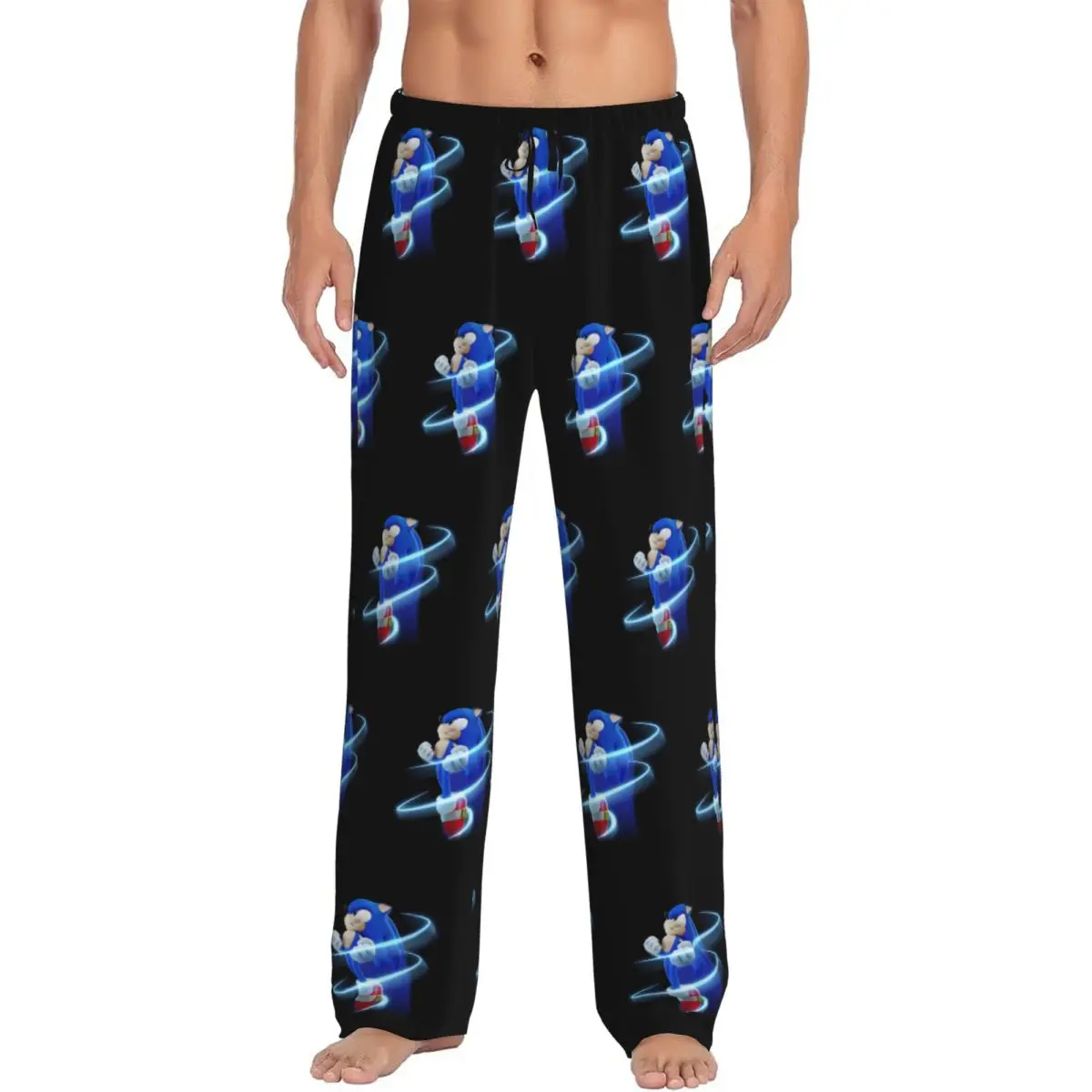 Custom Soniced Pajama Pants Men's Hedgehog Game Sleepwear Lounge Sleep Bottoms Stretch with Pockets
Custom Soniced Pajama Pants Men's Hedgehog Game Sleepwear Lounge Sleep Bottoms Stretch with Pockets