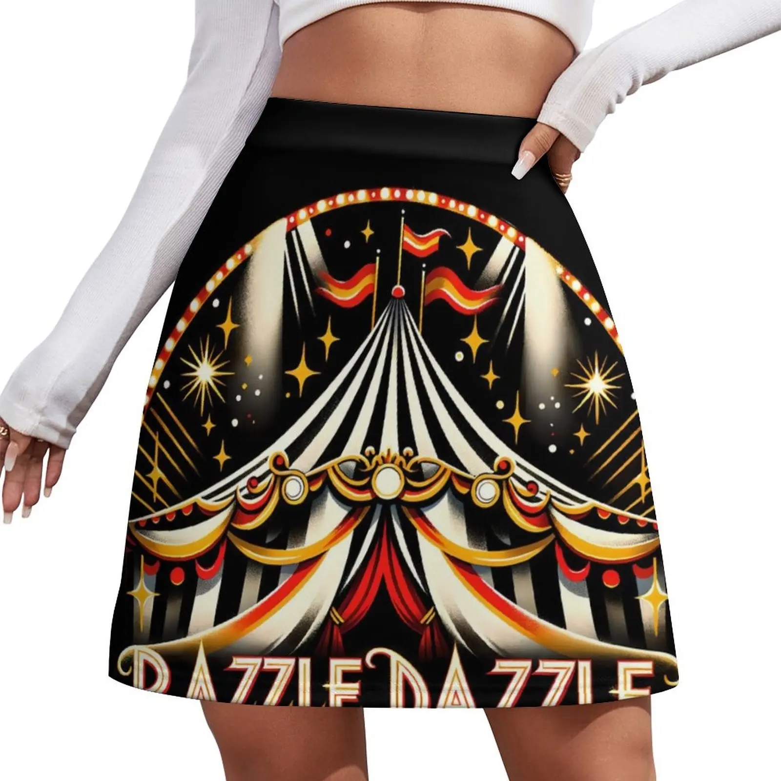 Мини-юбка Razzle Dazzle Circus Tent, сексуальная мини-юбка, мини-юбка для девочек kpop
Мини-юбка Razzle Dazzle Circus Tent, сексуальная мини-юбка, мини-юбка для девочек kpop
