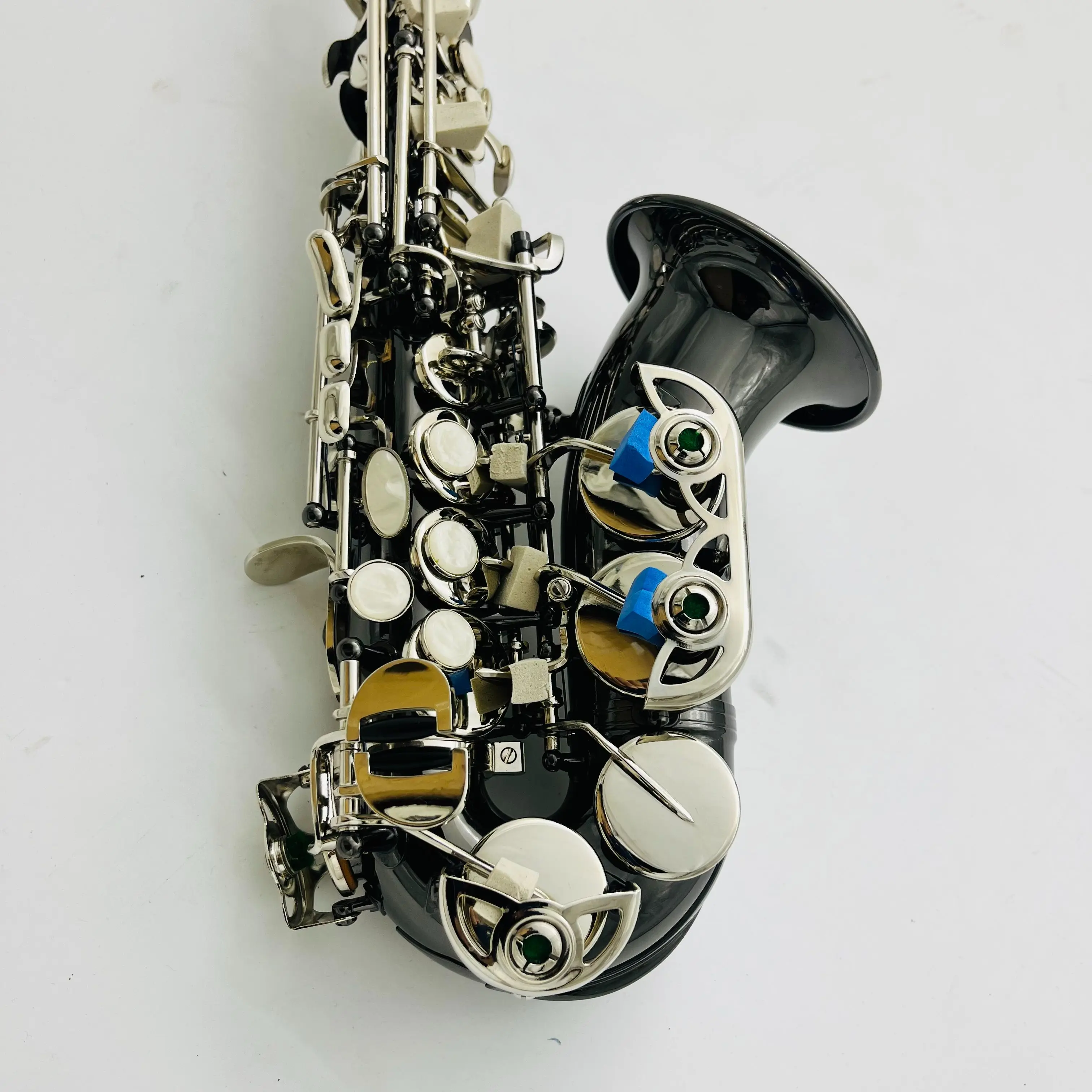 High Quality Soprano Saxophone B Flat Black Body Brass Woodwind instrument With Mouthpiece Case
High Quality Soprano Saxophone B Flat Black Body Brass Woodwind instrument With Mouthpiece Case