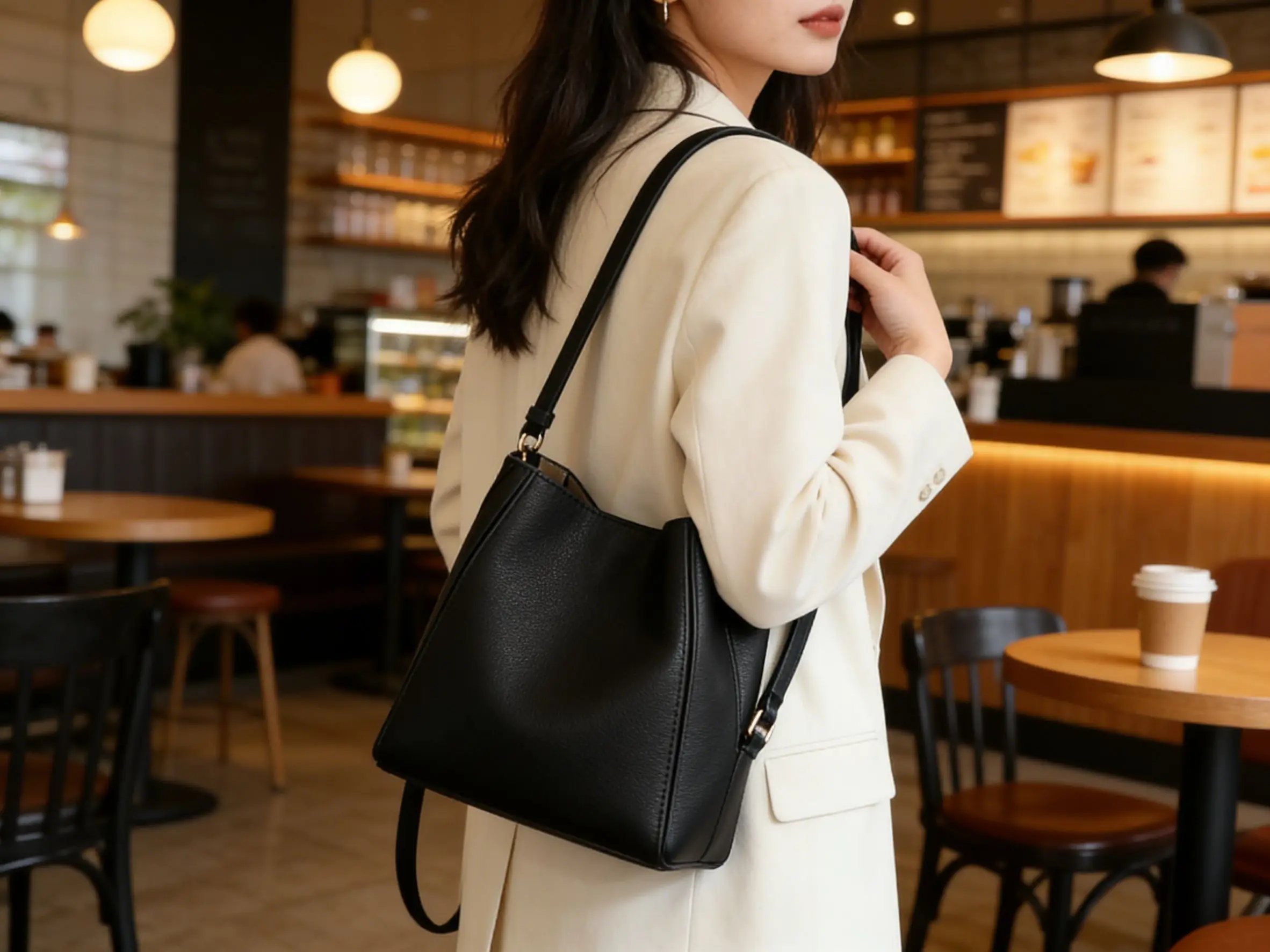 Women's Fashion Minimalist Bucket Bag New Design Casual Shoulder and Crossbody Bag
Women's Fashion Minimalist Bucket Bag New Design Casual Shoulder and Crossbody Bag