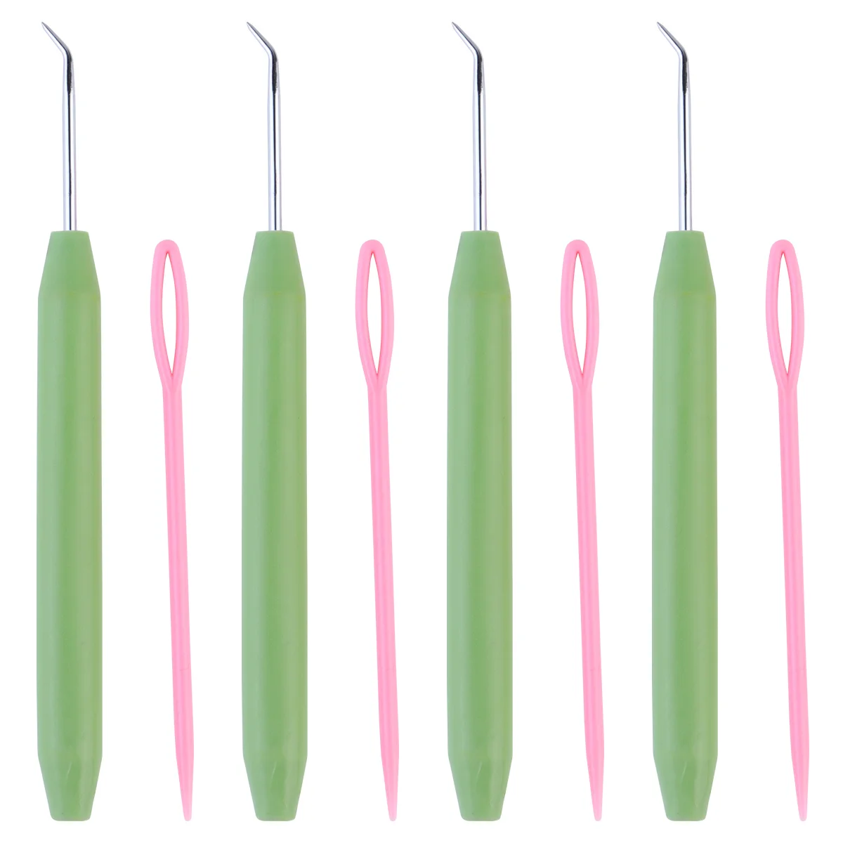 4 Sets Knitting Loom Hook Tools Colorful Looming Hooks Sewing Needles Crochet Hooks Knitting Needles (Random Color)
4 Sets Knitting Loom Hook Tools Colorful Looming Hooks Sewing Needles Crochet Hooks Knitting Needles (Random Color)