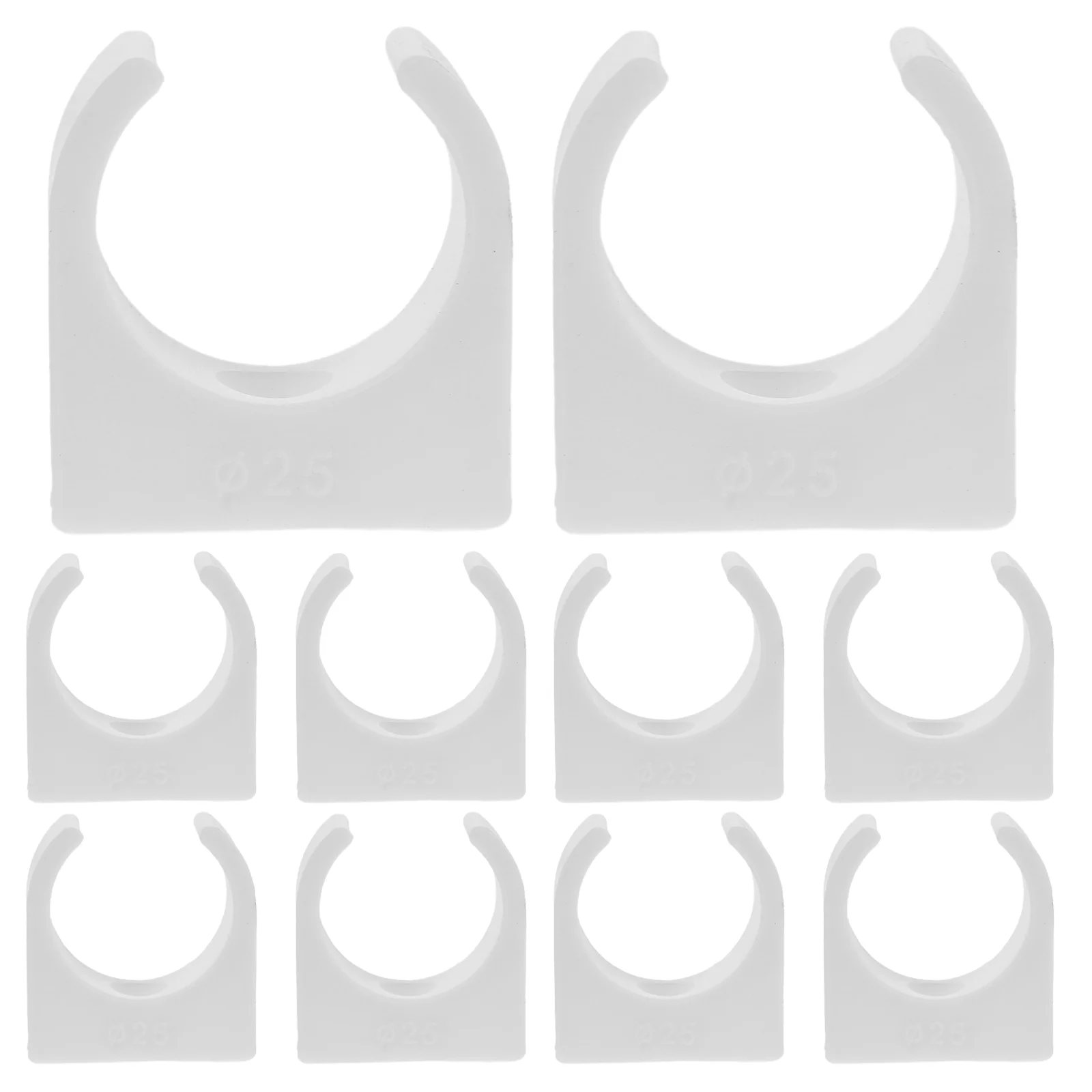 10 Pcs Motor Bracket U Brackets Model Pvc Pipe Clamps Clips for Support Plastic Universal
10 Pcs Motor Bracket U Brackets Model Pvc Pipe Clamps Clips for Support Plastic Universal