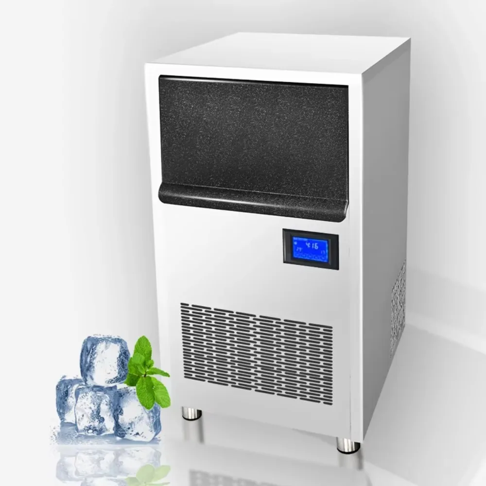50kg/24h Commercial Cube Ice Maker Machine for Restaurant, Cafe & Coffee Shop – Stainless Steel, Fast-Cooling
50kg/24h Commercial Cube Ice Maker Machine for Restaurant, Cafe & Coffee Shop – Stainless Steel, Fast-Cooling