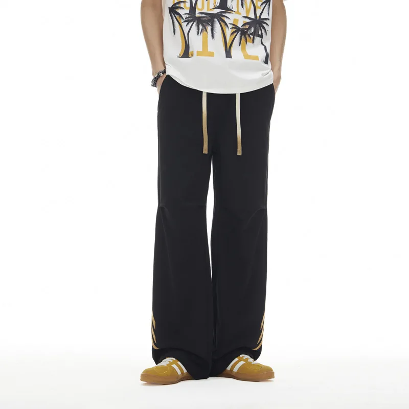 Men Women Elastic Drawstring Loose Casual Straight Sport Pant Jogger Sweatpants Unisex Streetwear Trousers
Men Women Elastic Drawstring Loose Casual Straight Sport Pant Jogger Sweatpants Unisex Streetwear Trousers