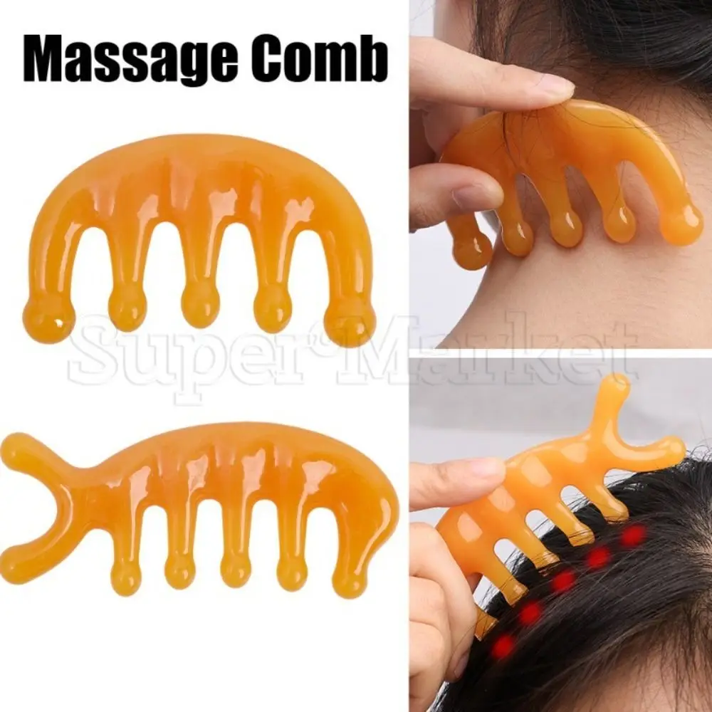 New Plastic Massage Comb Yellow Blood Circulation Hair Comb Anti-Static Acupuncture Therapy
New Plastic Massage Comb Yellow Blood Circulation Hair Comb Anti-Static Acupuncture Therapy
