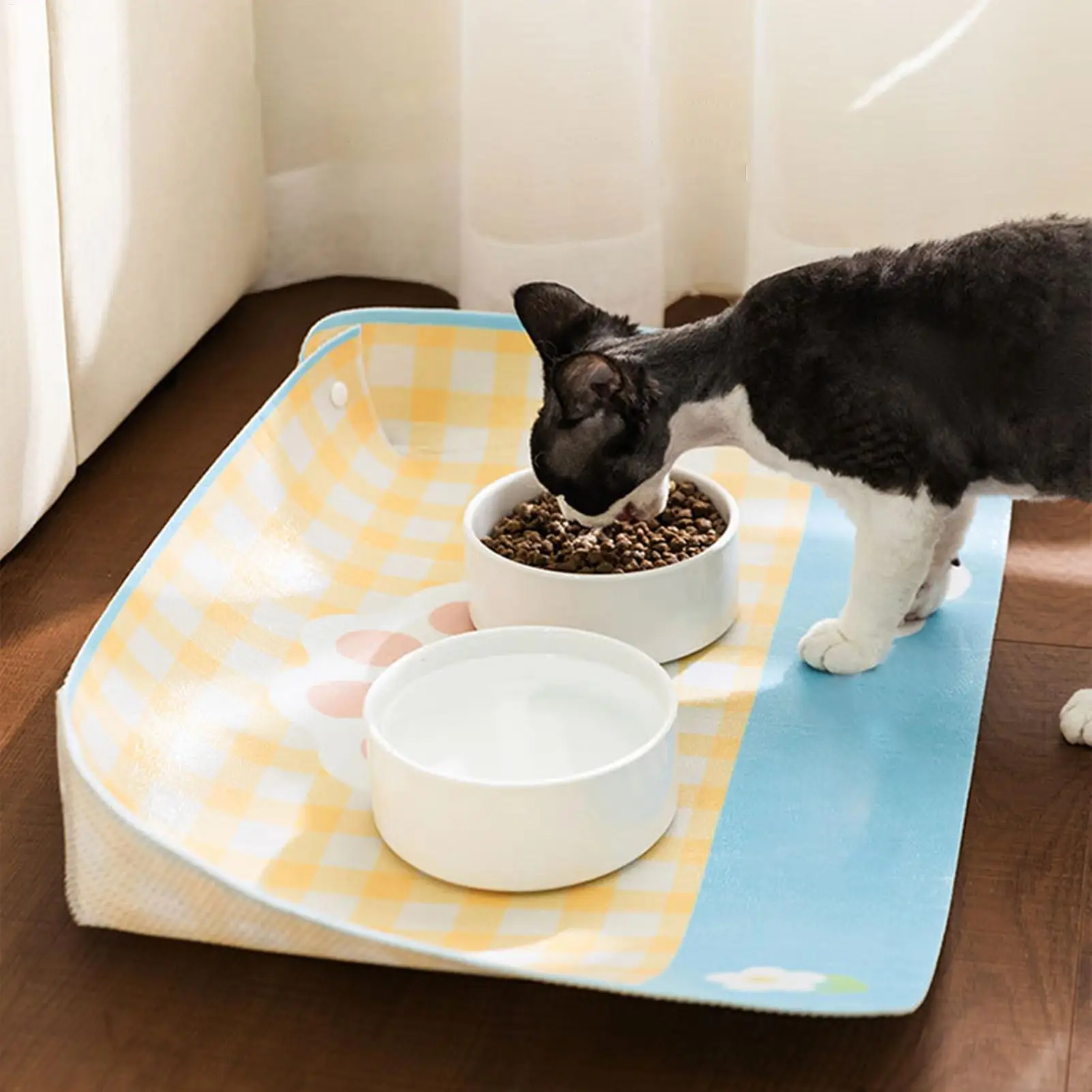 Dog Bowl Mat Waterproof Non-Slip Spill Proof Raised Edge Pad 40x60cm Pet Feeding Mat For Indoor Eating Floor Crate Carpet
Dog Bowl Mat Waterproof Non-Slip Spill Proof Raised Edge Pad 40x60cm Pet Feeding Mat For Indoor Eating Floor Crate Carpet