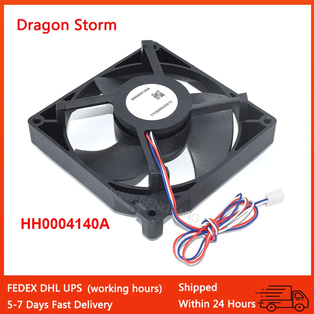 New HH0004140A 12.5cm 125*125*20MM 3Pin For Hitachi Refrigerator Freezer Silent Cooling Fan
New HH0004140A 12.5cm 125*125*20MM 3Pin For Hitachi Refrigerator Freezer Silent Cooling Fan