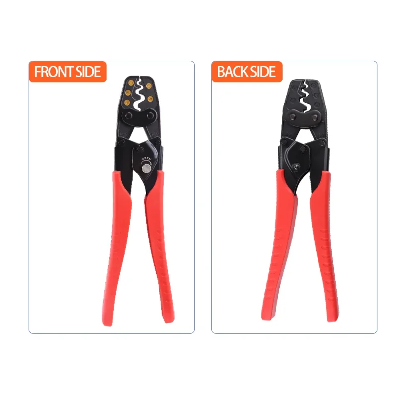 Insulated Terminals & Non-Insulated Terminals Cold Crimping Pliers Multifunctional Ratchet Crimping Tool Model
Insulated Terminals & Non-Insulated Terminals Cold Crimping Pliers Multifunctional Ratchet Crimping Tool Model