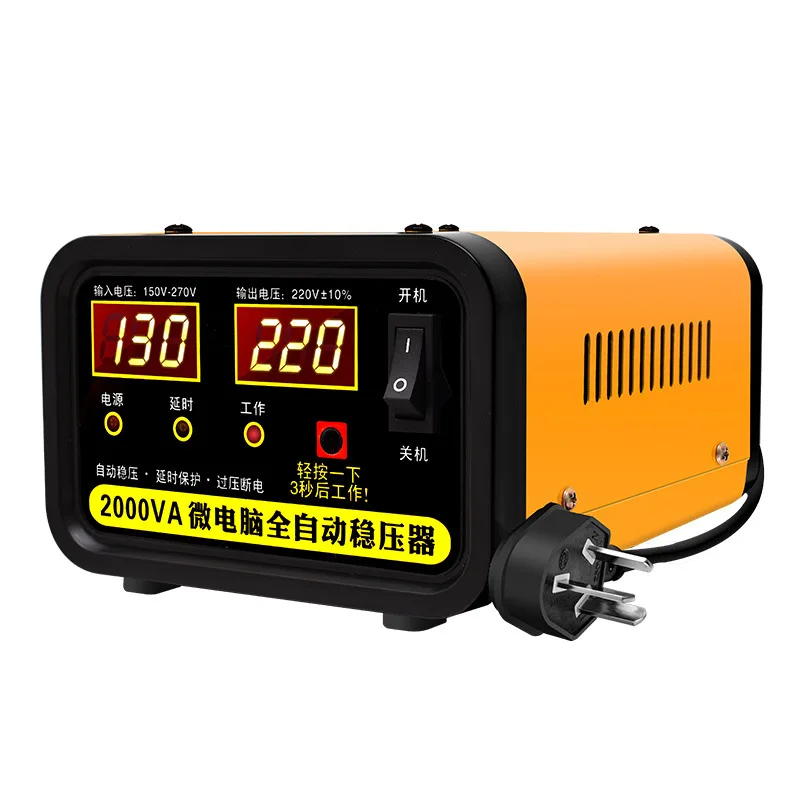 Подходит для мелкой бытовой техники, автоматический регулятор напряжения 220 В, регулятор напряжения для домашнего компьютера, холодильника, телевизора, защита
Подходит для мелкой бытовой техники, автоматический регулятор напряжения 220 В, регулятор напряжения для домашнего компьютера, холодильника, телевизора, защита