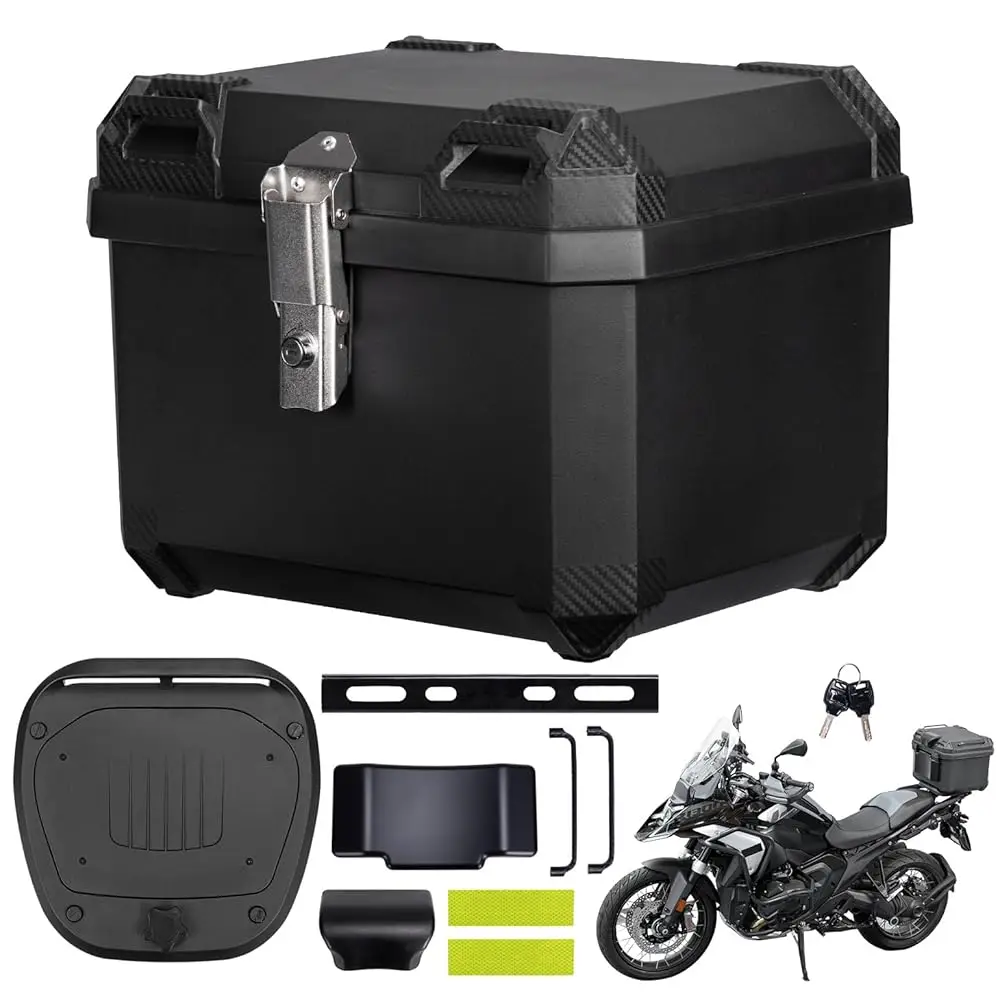 Free Shipping Motorcycle Top Case, Universal PP Plastic Trunk Motorbike Tail Box for All Motorbike, 45L Waterproof Detachable Mo
Free Shipping Motorcycle Top Case, Universal PP Plastic Trunk Motorbike Tail Box for All Motorbike, 45L Waterproof Detachable Mo