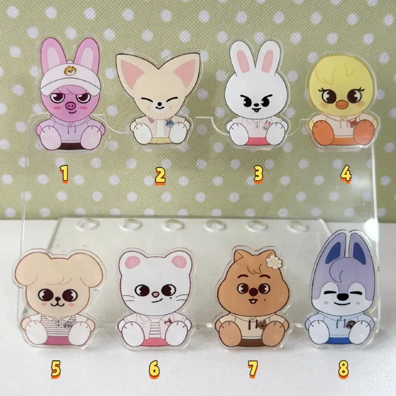 SKZOO же мультяшный акриловый милый периферийный мультяшный зажим из полипропилена, креативный мультяшный аниме-зажим
SKZOO же мультяшный акриловый милый периферийный мультяшный зажим из полипропилена, креативный мультяшный аниме-зажим